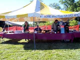 Refreshment and Insignia Wear Tent